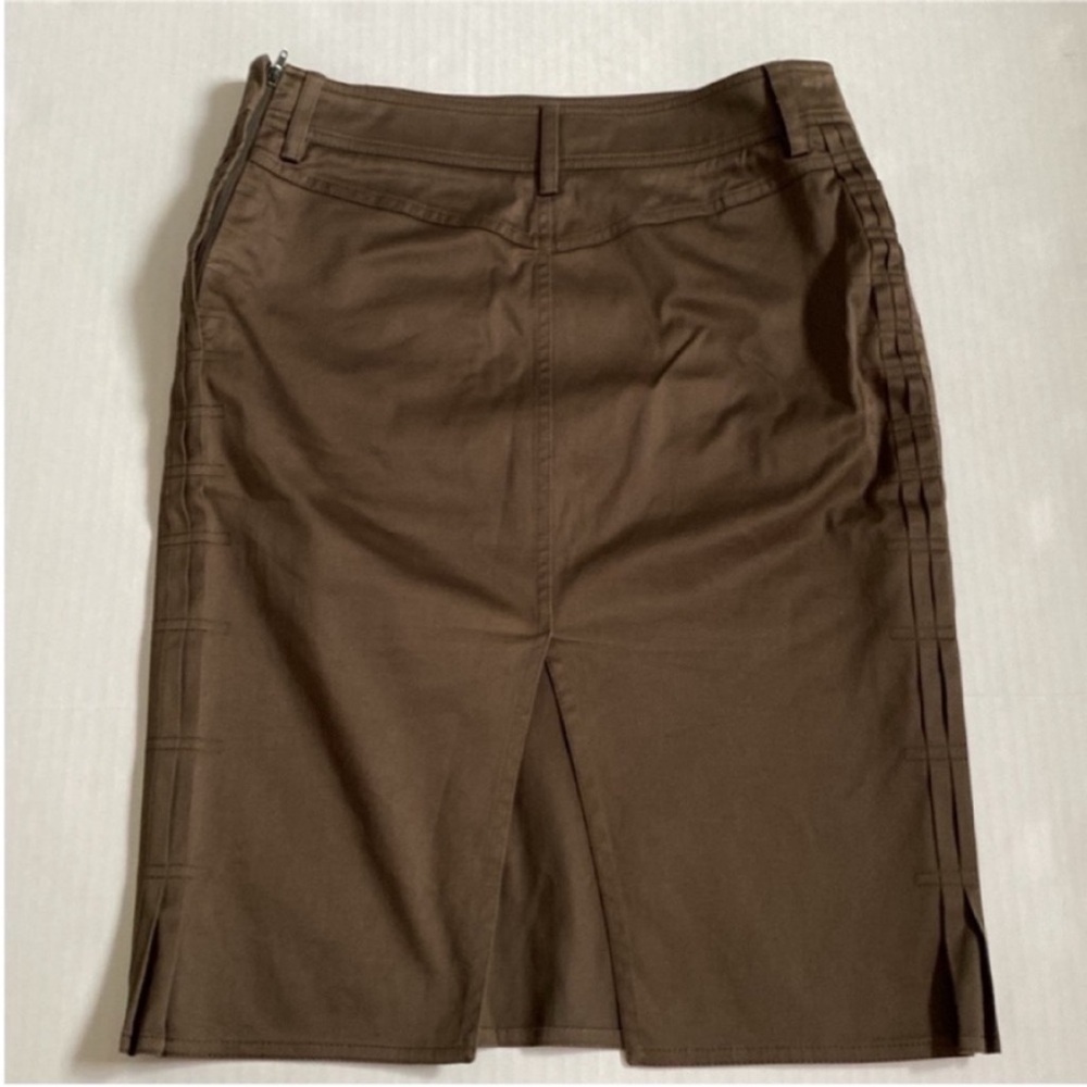 GUCCI Skirt Khaki Pencil Skirt size 4 - Picture 2 of 13